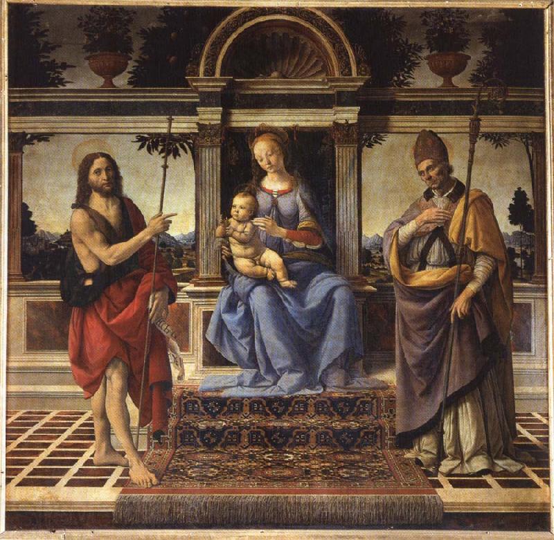Andrea del Verrocchio Madonna di Piazza Norge oil painting art